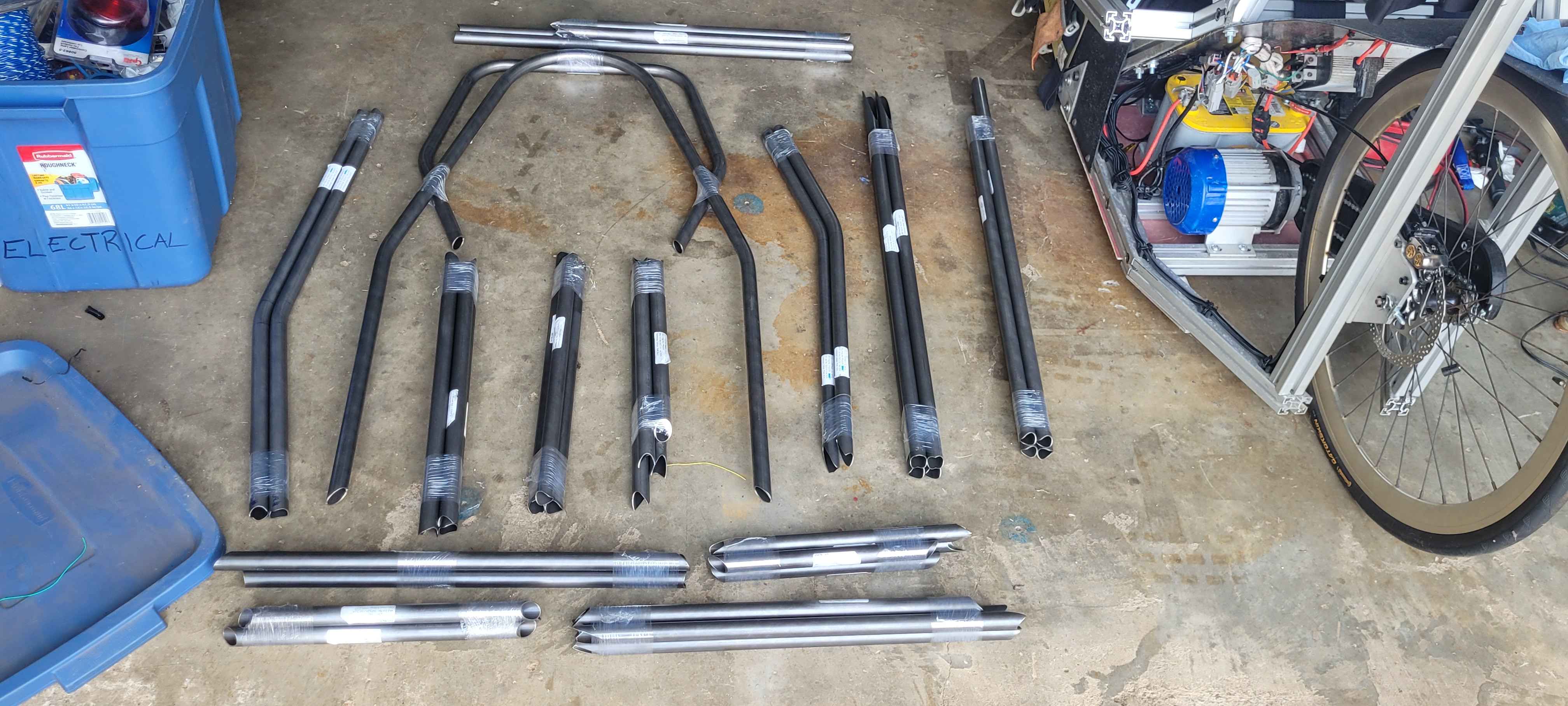 Historic COBRA fabrication inside the Conestoga shop